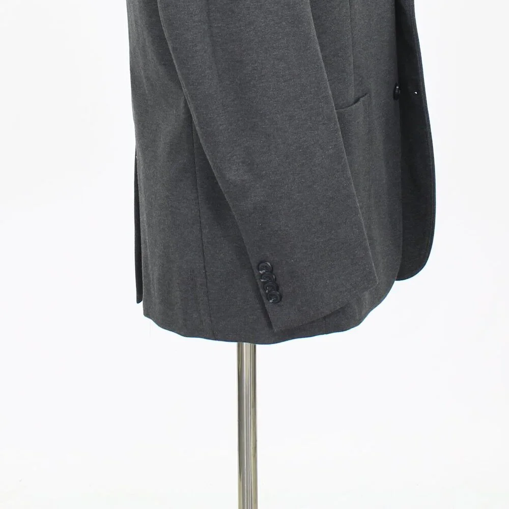 Artefact 42R Gray Solid 2-Button Sport Coat Blazer Jacket P448